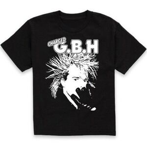 GBH Charged Crust Punk Rock Band T-shirt